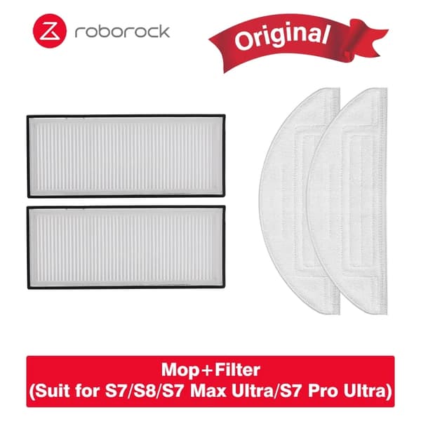Roborock tarvikkeet, pestävä suodatin, varaosat, Beige