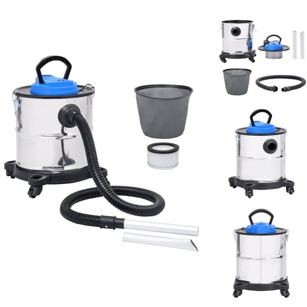 Pölynimurit - Living Tuhkaimuri HEPA suodattimella 1200 W 20 L ruostumaton teräs