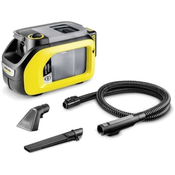 KARCHER - Extraktorinjektor 18V (2,5 Ah) - SE 3-18 kompakt (batteri ingår ej) - 12 min autonomi - svart/gul - 1.081-500.0