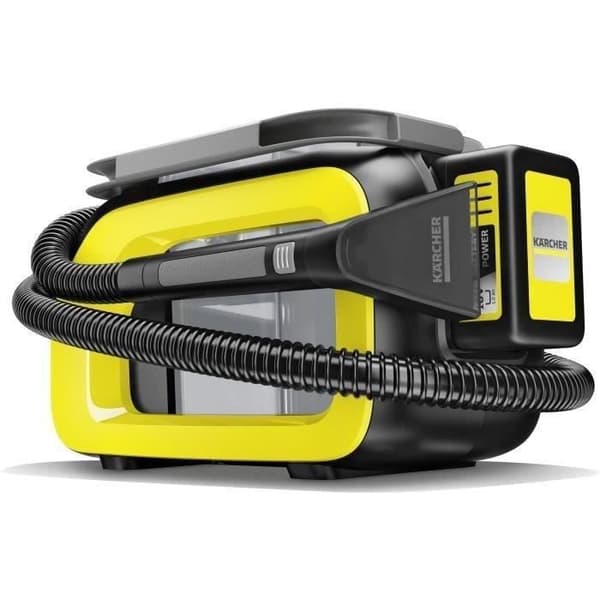 KARCHER - Extraktorinjektor 18V (2,5 Ah) - SE 3-18 kompakt (batteri ingår ej) - 12 min autonomi - svart/gul - 1.081-500.0