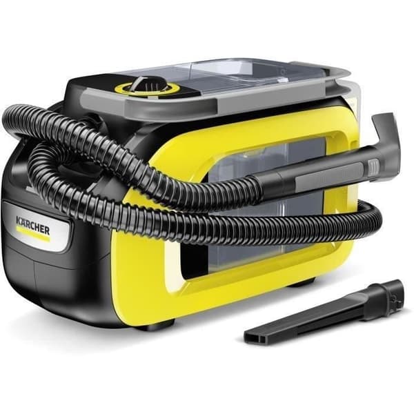 KARCHER - Extraktorinjektor 18V (2,5 Ah) - SE 3-18 kompakt (batteri ingår ej) - 12 min autonomi - svart/gul - 1.081-500.0