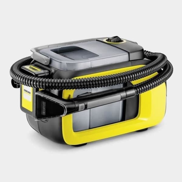 KARCHER - Extraktorinjektor 18V (2,5 Ah) - SE 3-18 kompakt (batteri ingår ej) - 12 min autonomi - svart/gul - 1.081-500.0