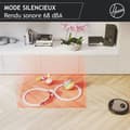 Miniatyrbillede 3 af 6: Hoover HG510D Dry Robot Dammsugare - WIFI - Laser Navigation - XL Borste - 90 min autonomi - Kraftfull - Ultra tyst 68 dBA