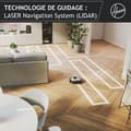 Miniatyrbillede 2 af 6: Hoover HG510D Dry Robot Dammsugare - WIFI - Laser Navigation - XL Borste - 90 min autonomi - Kraftfull - Ultra tyst 68 dBA