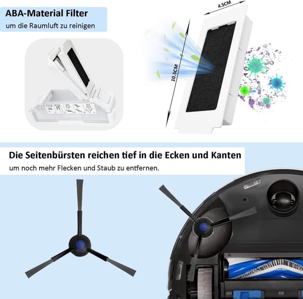 INF Varaosat Ecovacs Deebot T30 Omni, T30 Pro Omni, T30 Max
