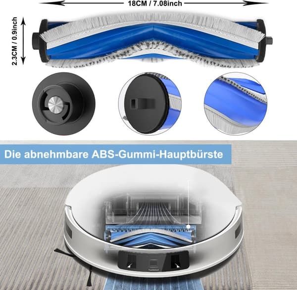 INF Reservdelssats för Ecovacs Deebot T30 Omni, T30 Pro Omni, T30 Max