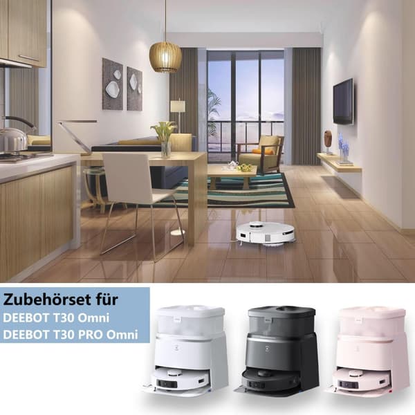 INF Udskiftningssæt til Mova G30, G30 Ultra, G30 PRO, G20 Master Robot Vacuum
