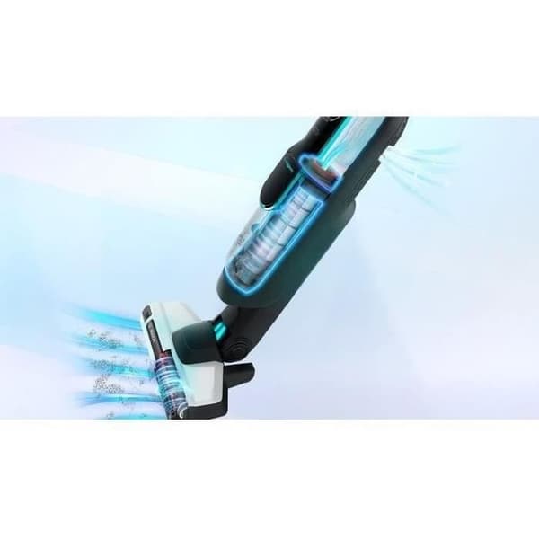 BOSCH BCH86HYG2 - Athlet - laddningsbar stickdammsugare - Serie 6 vit - 60 min körtid - 900 ml behållare - 2 hastigheter och turbo