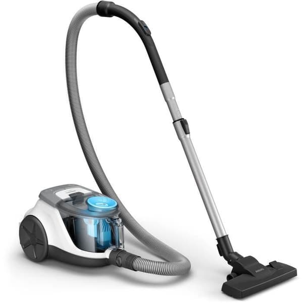 PHILIPS XB2122/09 Series 2000 påslös dammsugare - 850W - PowerCyclone 4 - 77dB - Vit och blå