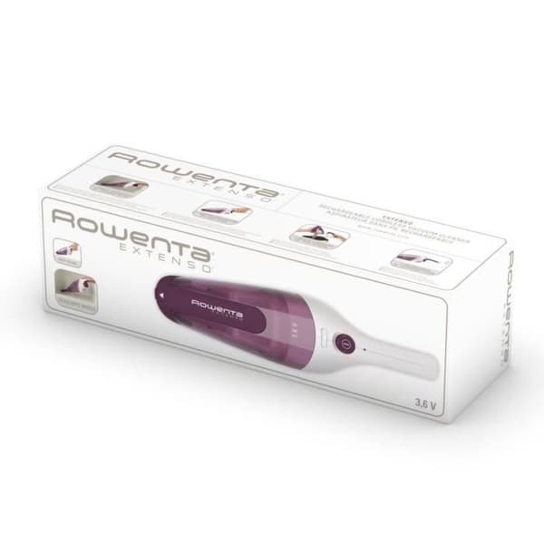 ROWENTA Extenso AC232001 Handdammsugare, sladdlös, körtid 10 min, dammbehållare 350 ml