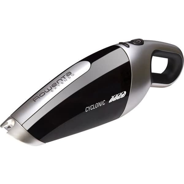 ROWENTA Extenso Cyclonic handdammsugare, effekt 7,2 V, autonomi 16 min AC476901 Svart, Brun, Silver