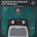 Miniatyrbild 7 av 9: Kanisterdammsugare med påse - HOOVER - HE530ALG - 700 W - 4 L - 65 dBA - Special för djur och allergier