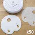 Miniatyrbild 1 av 8: Utbytbara moppar för rengöringsrobotar InnovaGoods Förpackning med 50 masker