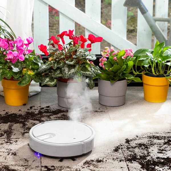 Multifunktionel genopladelig robotstøvsuger 5 i 1 Varob InnovaGoods