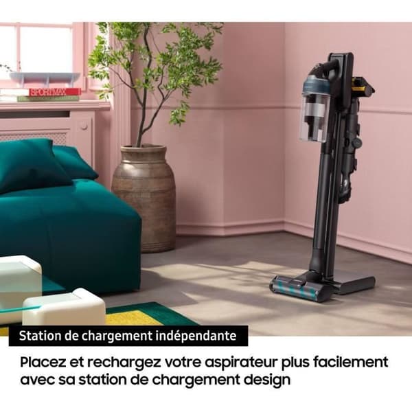 SAMSUNG Jet 95 Premium VS20C95EFTB - Stickdammsugare - 580 W - Blå