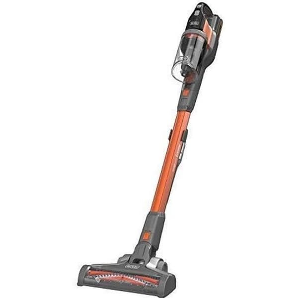 BLACK & DECKER - - Kvastdammsugare - 18V 2AH - 3 hastigheter - autonomi 58 min