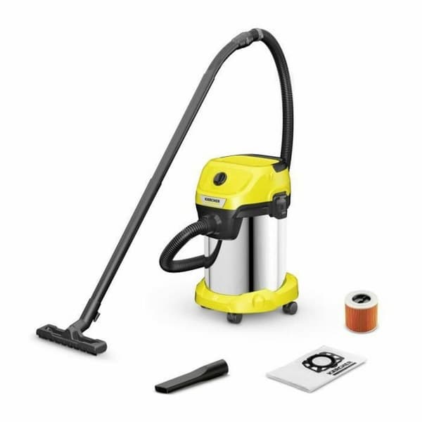 Ekstraktor Kärcher 19/4/20 Blåser Rustfritt stål, Gult