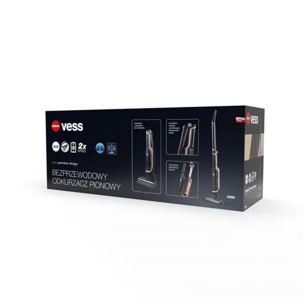 Langaton pölynimuri Eldom VESS Musta 130 W