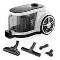 Miniatyrbild 5 av 11: ETA | Stormy Home Vacuum cleaner | ETA051790000 | Bagless | Power 800 W | Dust capacity 2.2 L | White/Black