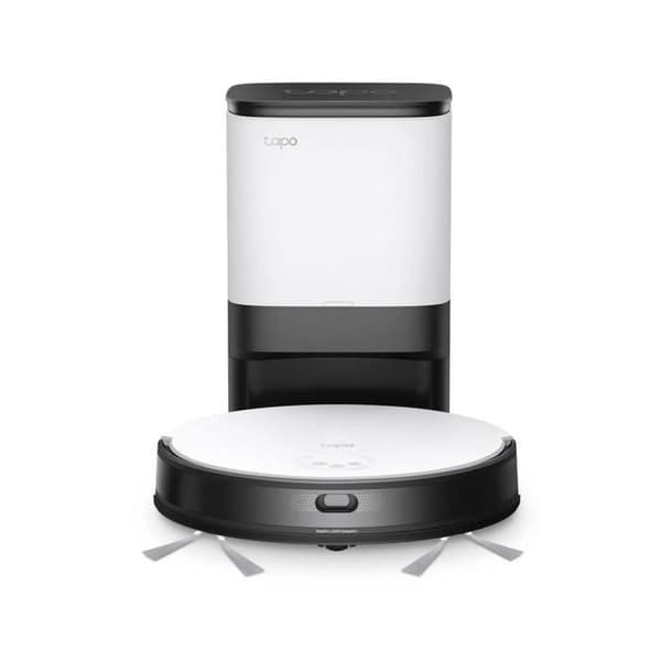 Robotdammsugare - TP-Link - Tapo RV20 Mop Plus - 2700Pa - 2600mAh - Självrengörande bas Svart, Vit