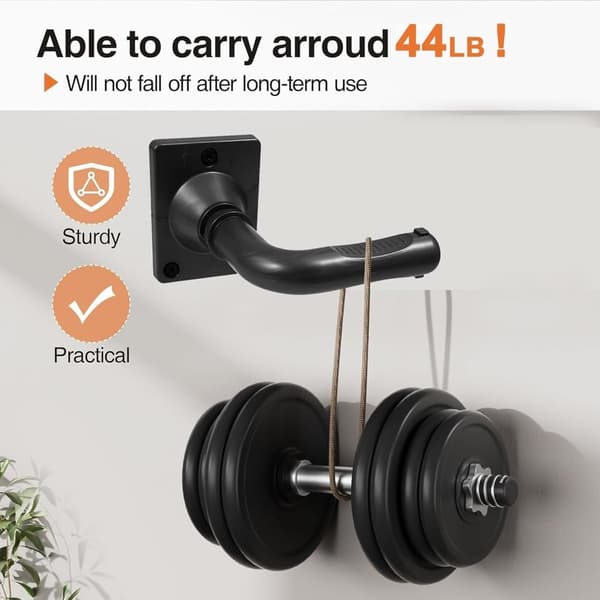 INF Veggmontert holder for Shark & Dyson trådløse støvsugere 0