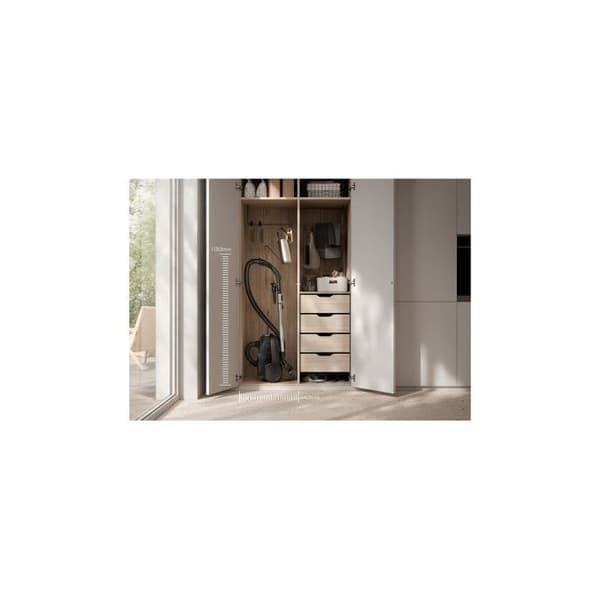 Electrolux Canister dammsugare med påse Electrolux 600 EB61C1UG Urban Grey