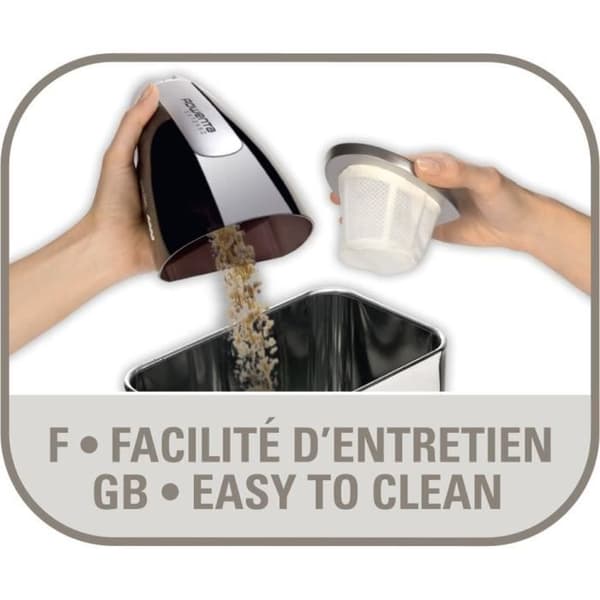 ROWENTA Extenso Handdammsugare, 4,8 V, Batteritid 11 minuter, Behållarkapacitet 0,375 ml AC446101