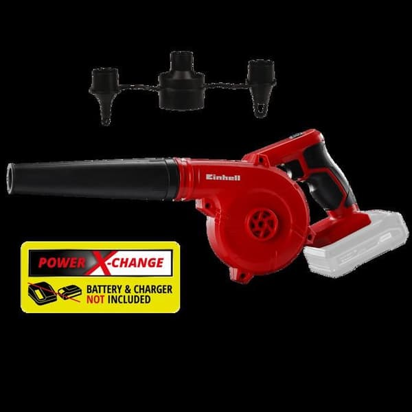 Einhell Bordsugare utan sladd TE-CB 18/78 Li Solo Power X-Change (18V, blåshastighet: 78120 m/h) Levereras utan batteri eller laddare.