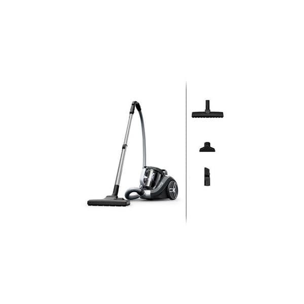 ROWENTA COMPACT POWER XXL PÅSLÖS DAMSSUGAR PARKETTMODEL RO4B36EA Svart, Grå