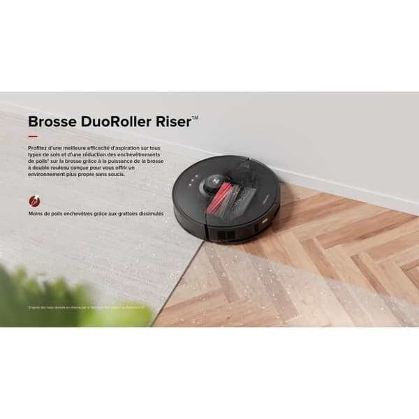 ROBOROCK S8 MaxV Ultra - Robotdammsugare med RockDock Ultra 8-i-1 - 10 000 Pa - Sido borst &amp; DuoRoller