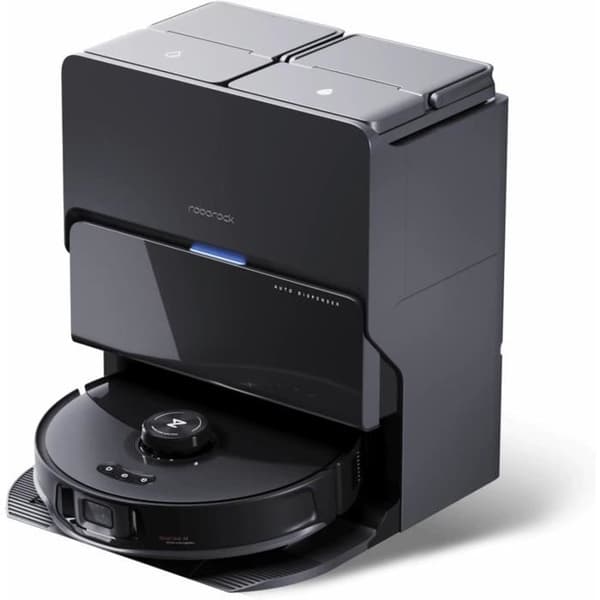 ROBOROCK S8 MaxV Ultra - Robotdammsugare med RockDock Ultra 8-i-1 - 10 000 Pa - Sido borst & DuoRoller