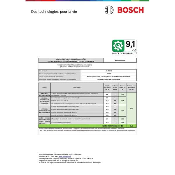 Påsfri Dammsugare BOSCH BGC21HYG1 Vit Svart 550 W