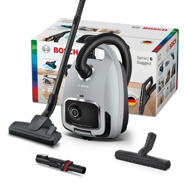 Pussipölynimuri BOSCH BGB6X330 Musta Harmaa 600 W