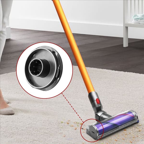 INF Erstatningssidedeksel for Dyson V6 V7 V8 V10 V11 børstehode for hardt gulv