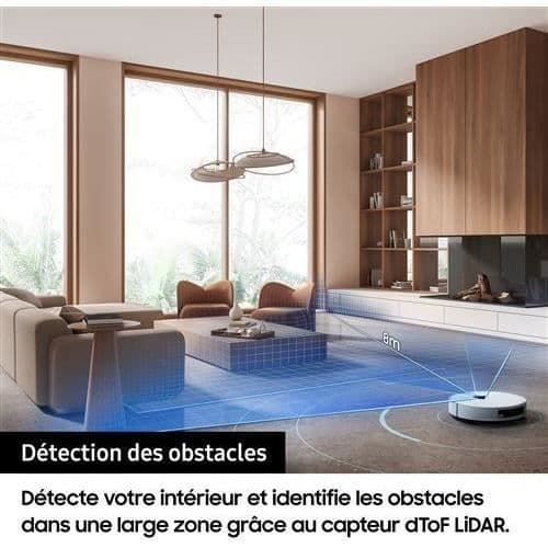 Robotdammsugare - Samsung - Jet Bot Combo VR7MD96B14G - Vit - 2 års garanti