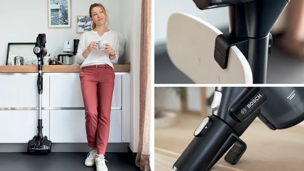 Bosch BCS712XXL stavstøvsuger/elektrisk kost Batteritør Poseløs 0,3 L Sort 3 Ah