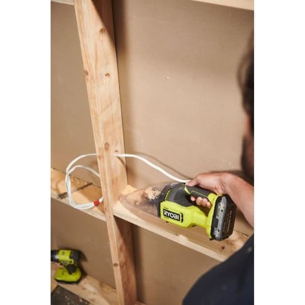 RYOBI - Handdammsugare 18V ONE+ - 29 AW - 1000 L/min - 0,85 m3/min - 600 ml uppsamlare - Finns - RHV18-0