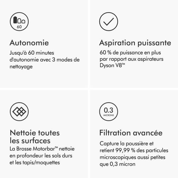 NYA DYSON V11 ADVANCED - Kvastdammsugare - Kraftfull och intelligent rengöring