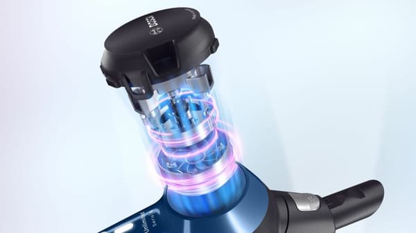 Bosch Serie 6 BBS611MAT stickvakuum/elektrisk kvast Batteritorrt påslöst 0,3 L Blå 2,5 Ah