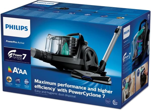 Philips 5000 series FC9550/09 tyhjiö 1,5 L sylinteriimuri Kuiva 900 W pussiton