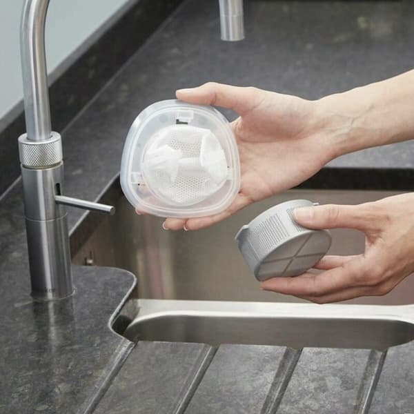 Håndholdt støvsuger Black & Decker NVC115JL 0,32 L 630 l/min 3,6V Hvid Grå 7,5 W Blanco