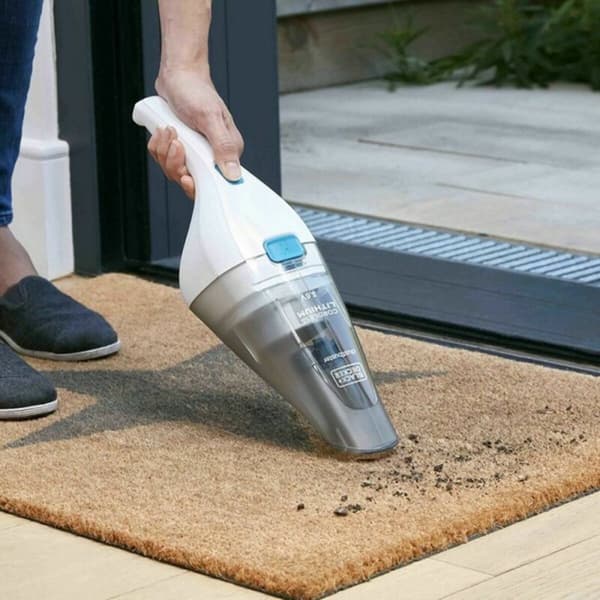 Håndholdt støvsuger Black & Decker NVC115JL 0,32 L 630 l/min 3,6V Hvid Grå 7,5 W Blanco