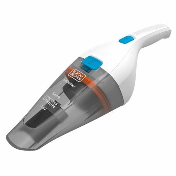 Håndholdt støvsuger Black & Decker NVC115JL 0,32 L 630 l/min 3,6V Hvid Grå 7,5 W Blanco
