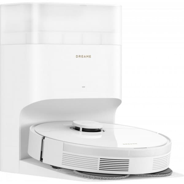 Dreame L10S Plus robotdammsugare med tömningsstation, vit