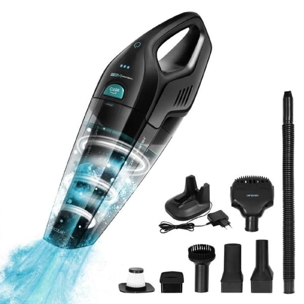 Cecotec Handdammsugare Conga Immortal ExtremeSuction 22,2 Djurhand Svart