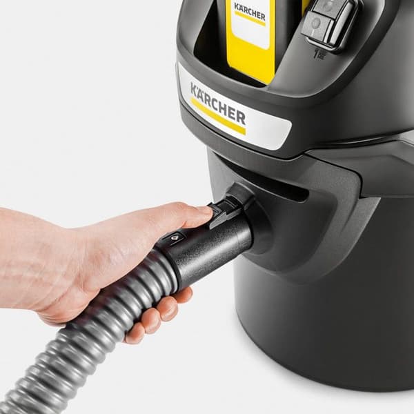 Dammsugare för aska och damm - KARCHER - AD 2 Trådlös - 18V - Behållare 14L - Slang 120cm