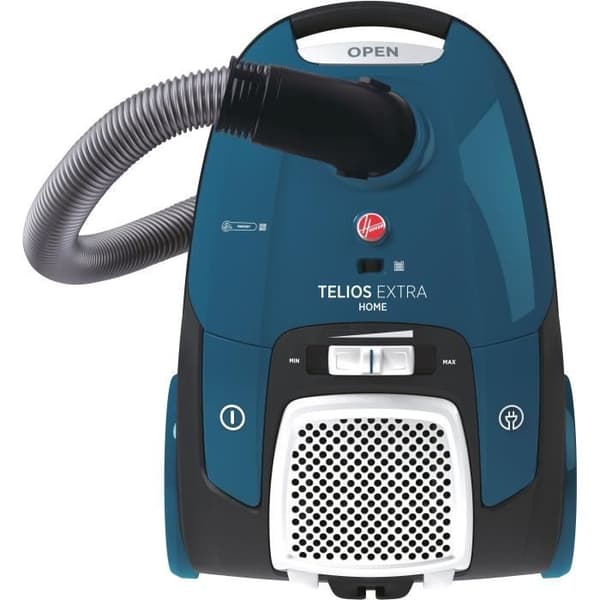 HOOVER TXL10HM - Kraftfull påse Canister Dammsugare 700 Watt Stor kapacitet 3,5L Tyst 69 db Kompakt parkettborste + munstycke