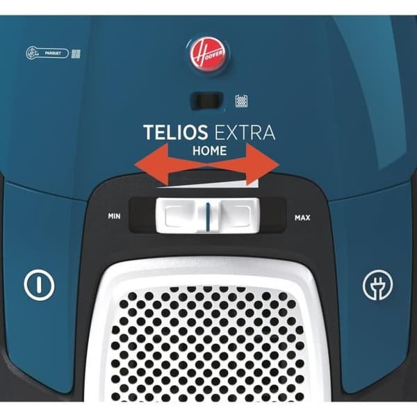 HOOVER TXL10HM - Kraftfull påse Canister Dammsugare 700 Watt Stor kapacitet 3,5L Tyst 69 db Kompakt parkettborste + munstycke