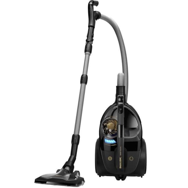 Påslös dammsugare - Philips - 9000-serien - TriActive Ultra-borste - 899 W - Svart