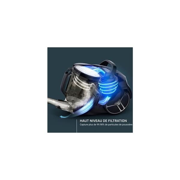 Sopsugare utan påse - Rowenta - Compact Power XXL RO4B25EA - 750 W - Avancerad filtrering - Behållare 2,5 L